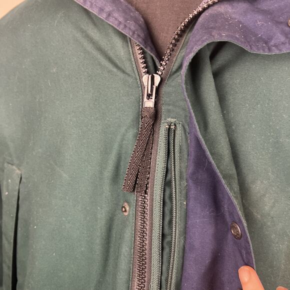 Eddie Bauer Coat Jacket X-Large Men’s Green Good Down Ridge Line - Picture 3 of 14